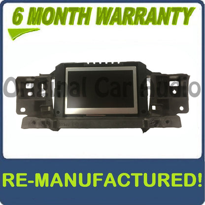 Reman 2012 Ford Focus OEM Sync Radio Information 4.2" Display Non-Navigation New Screen
