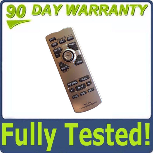 2011 - 2014 Toyota Sienna OEM Rear Entertainment DVD Remote
