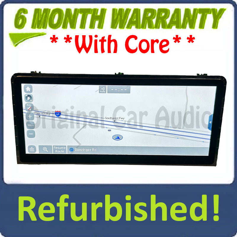 Refurbished 2021 - 2022 Hyundai Palisade GPS Navigation Radio Display Screen Receiver