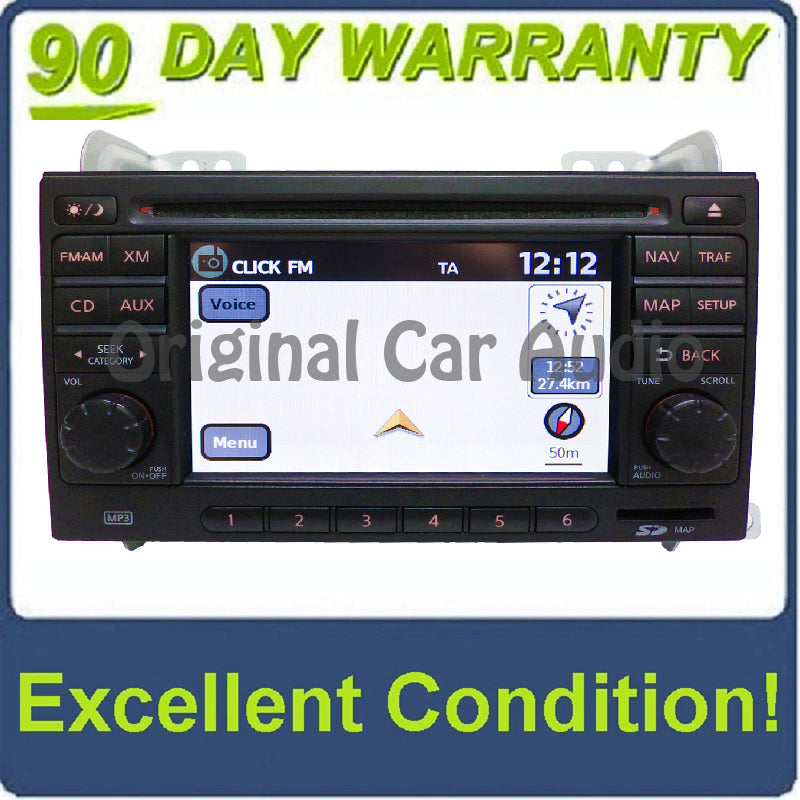 Nissan Radio Navigation USB CD Player MP3 AUX XM OEM