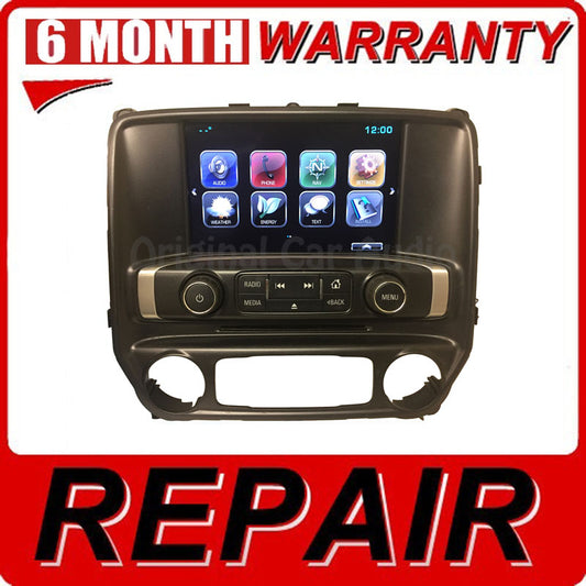 REPAIR 2015 - 2017 Chevrolet GMC OEM Navigation Information Touch Screen Replacement REPAIR ONLY