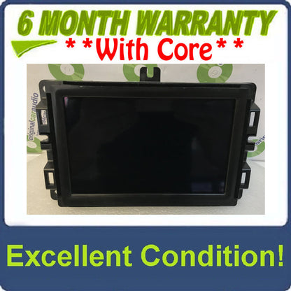2017 - 2020 Jeep Cherokee OEM 7' Media Display Screen AM FM Radio Receiver