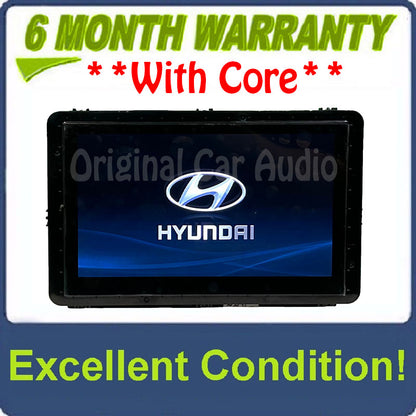 2020 - 2022 Hyundai Palisade OEM Radio Receiver Display Screen 96160S8710