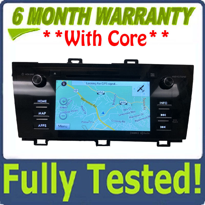 Blemished 2015 - 2017 Subaru Legacy OEM Starlink Navigation AM FM XM HD Radio Touch Screen FB664US