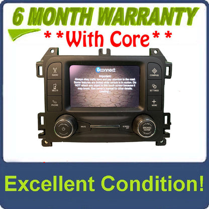 2022 - 2018 Jeep Wrangler OEM AM FM Radio Uconnect 5' Display Receiver VP2_5 JL NA