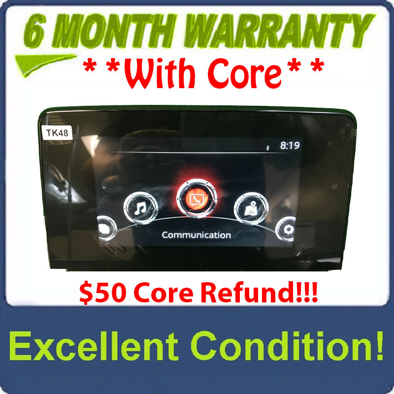 2016 - 2019 Mazda CX-9 OEM Radio Multi Media 7" Display Screen