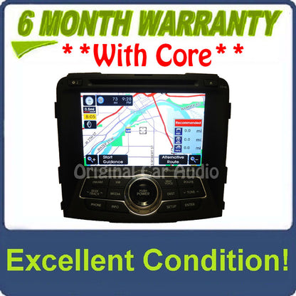 2011 - 2015 Hyundai Infinity XM radio navigation Bluetooth CD player OEM