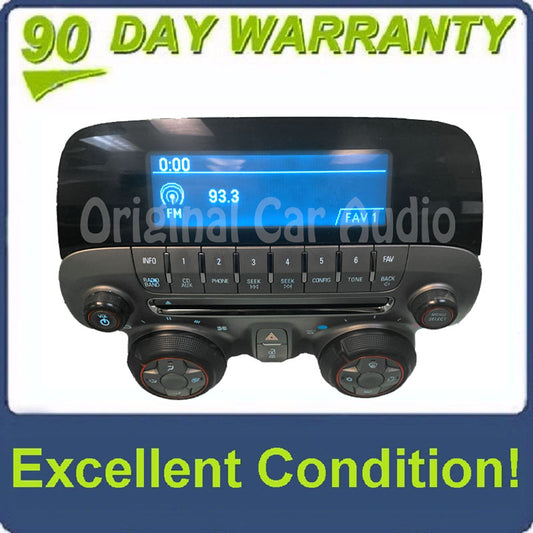 2010 - 2015 Chevrolet Camaro OEM Radio Climate Control Panel Bezel
