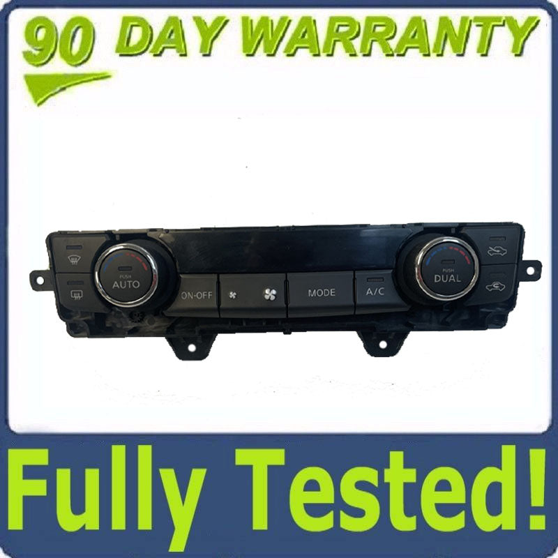 16 17 18 19 OEM Nissan Maxima A/C Climate Control Panel