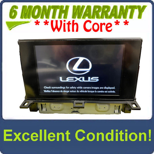 2013 - 2017 Lexus CT200H OEM 7" Radio Navigation Info Information Display Screen Assembly Monitor ONLY