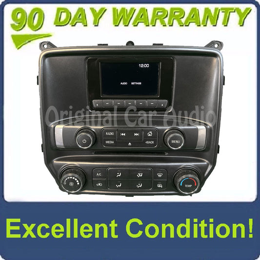 2014 - 2015 GMC Sierra Chevrolet Siverado OEM 4" Display Screen Control Panel