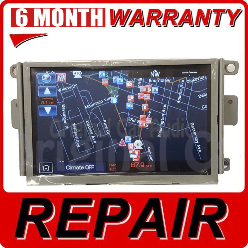 Repair Your 2009 2010 2011 2012 2013 2014 Ford Mustang OEM Navigation Display Screen Repair Service