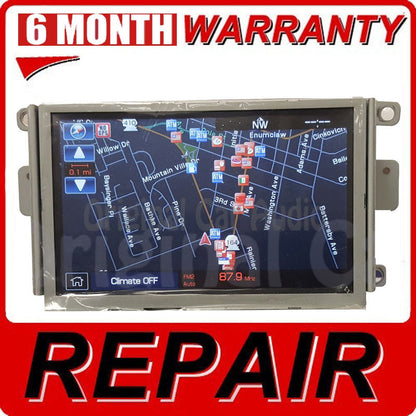Repair Your 2009 2010 2011 2012 2013 2014 Ford Mustang OEM Navigation Display Screen Repair Service