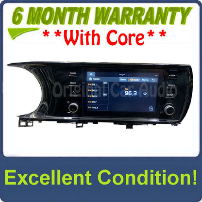 2021 - 2023 KIA K5 OEM RADIO RECEIVER 10.25" TOUCH SCREEN DISPLAY