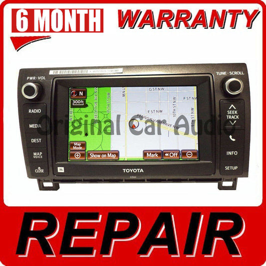 Repair 2007 - 2014 Toyota OEM Camry Prius Tundra Screen Replacement Repair ONLY