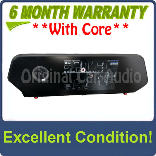 2018 - 2022 Lexus UX200 UX250H UX300 OEM 7" Multi Media Radio Info Information Display Screen Monitor