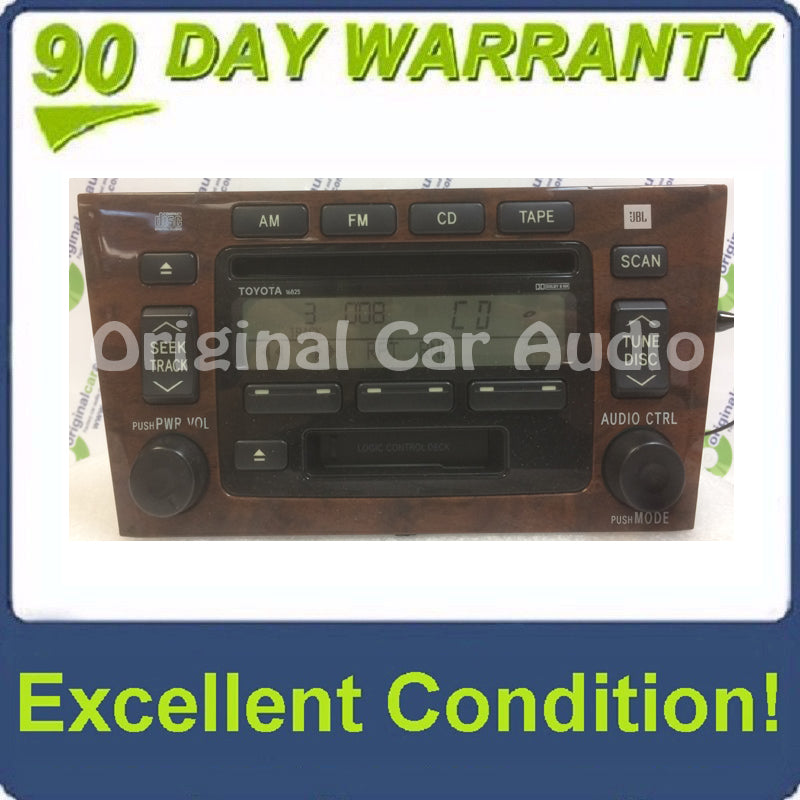 2000 - 2004 Toyota Avalon OEM JBL Single CD Player Radio Receiver 16825