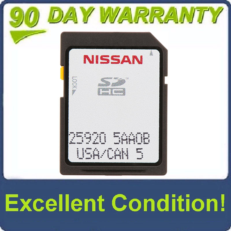 2016 - 2018 Nissan Murano OEM Navigation Radio Control Assembly SD Card 25920 5AA0B
