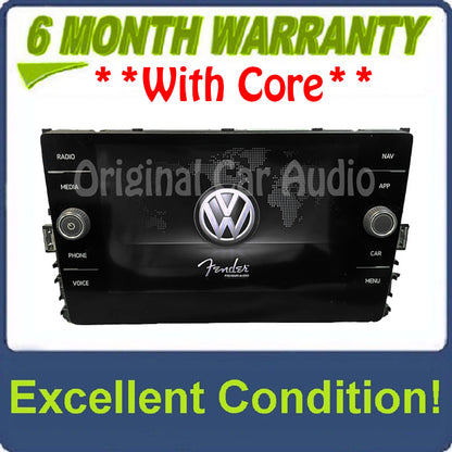 2018 - 2024 Volkswagen OEM Navigation Media Control Display Touch Screen