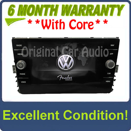2018 - 2024 Volkswagen OEM Navigation Media Control Display Touch Screen