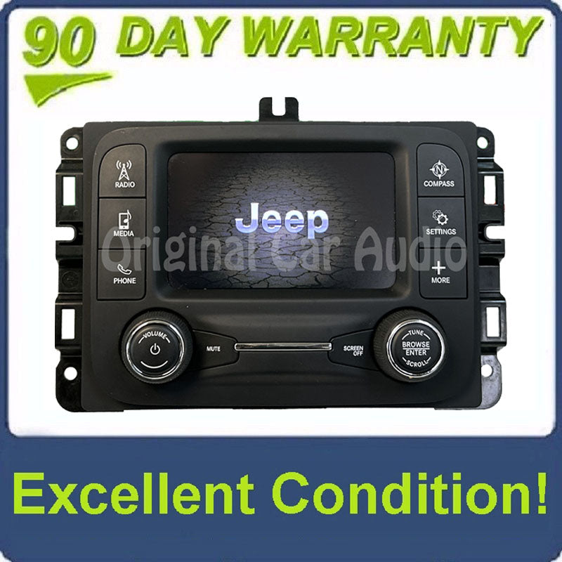 2017 2018 Jeep Compass OEM VP2 Audio Equipment  Display Radio Receiver