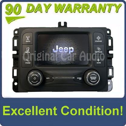 2017 2018 Jeep Compass OEM VP2 Audio Equipment  Display Radio Receiver