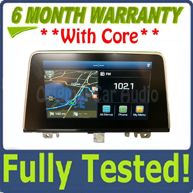 Blemished 2019 - 2022 Hyundai Genesis G70 OEM Touch Screen Radio Info Multi Media Display Monitor