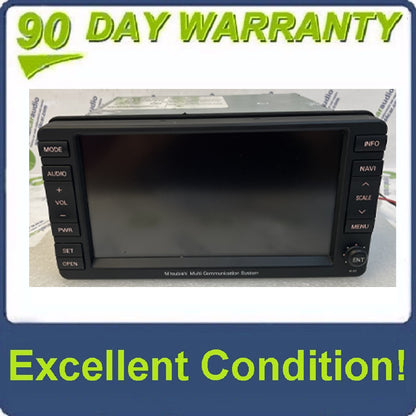 2009 - 2010 Mitsubishi Outlander GPS NAVIGATION RADIO AM/FM OEM
