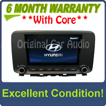 2022 - 2023 Hyundai Kona OEM Radio Media Receiver Assembly 8.5" Display