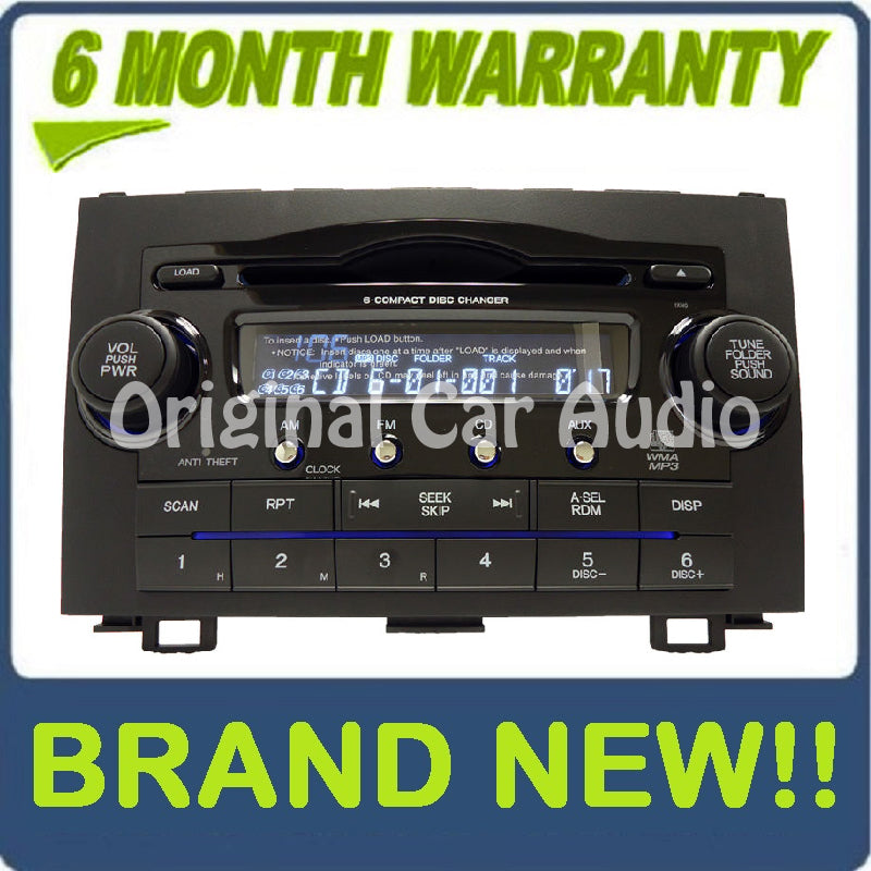 07 08 09 10 Honda CRV Radio MP3 & 6 CD Changer