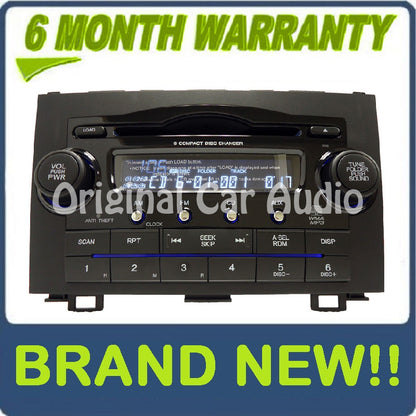 07 08 09 10 Honda CRV Radio MP3 & 6 CD Changer