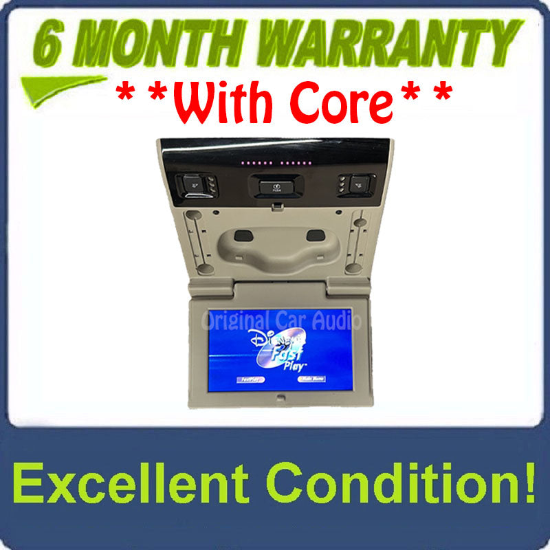 2015 - 2020 Chevrolet Chevy GMC Cadillac OEM Rear Seat Entertainment DVD Display Monitor SHALE