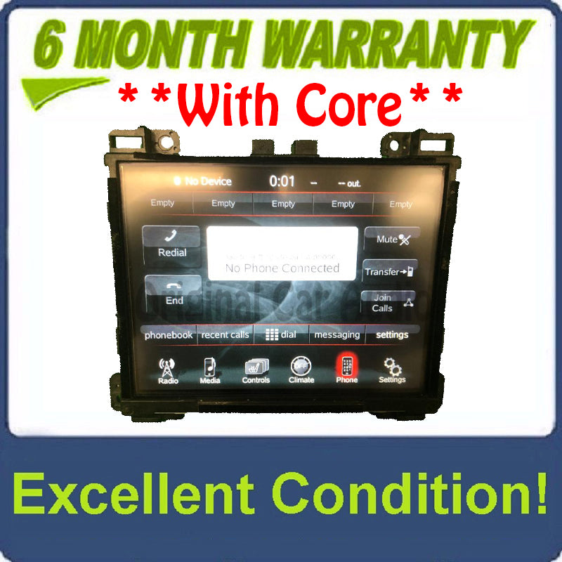 2015 - 2017 Chrysler Dodge 300 Charger OEM VP3 CA UConnect Touch Screen Multi Media Radio Receiver CANADA