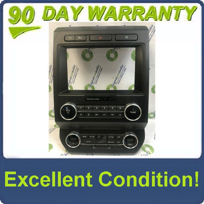 2019 Ford Expedition OEM 8' Touch Screen Display Dual Auto Climate Heater AC Radio Control Panel Bezel