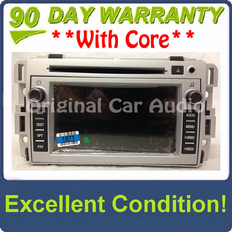 2007 - 2009 Chevrolet Equinox OEM Navigation AM FM Radio AUX CD Player Receiver U3U