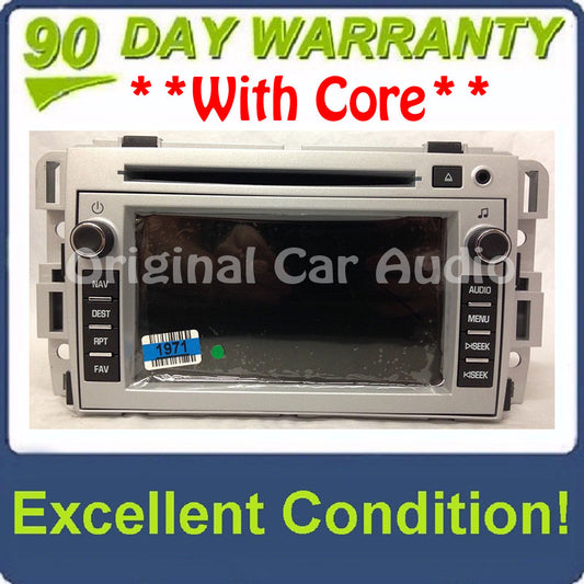 2007 - 2009 Chevrolet Equinox OEM Navigation AM FM Radio AUX CD Player Receiver U3U