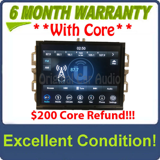 2019 - 2021 Ram Jeep Grand Cherokee OEM Uconnect 8.4 VP4R-A Navigation Multi Media Receiver