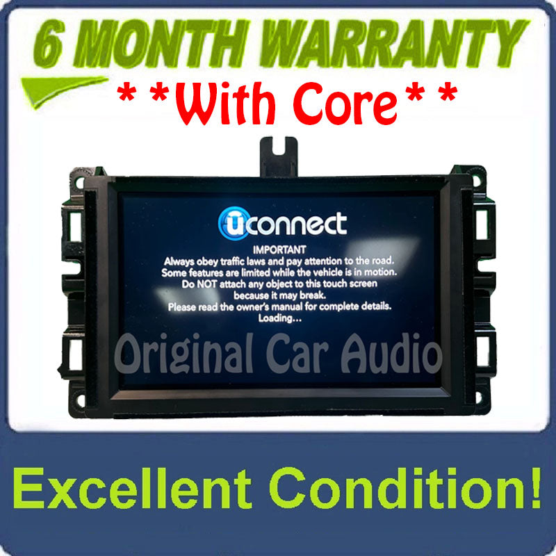 2018 - 2019 Jeep Grand Cherokee OEM UConnect Navigation AM FM Multi Media Radio Receiver VP2_7 WK