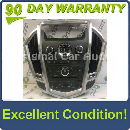 2010 - 2012 Cadillac SRX OEM Navigation Climate Control Bezel with Heated Seats