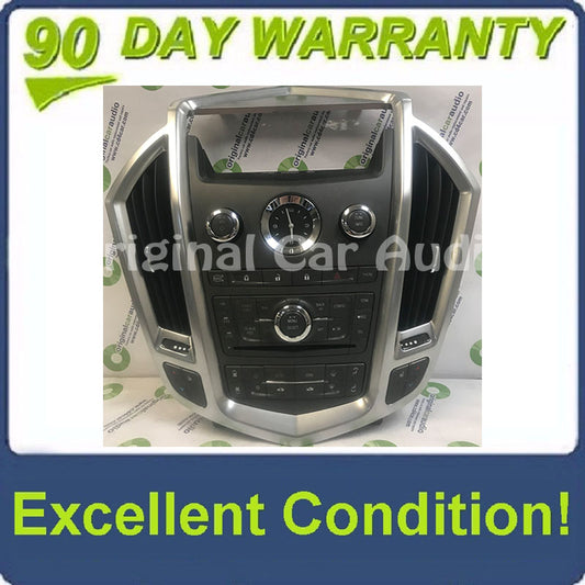 2010 - 2012 Cadillac SRX OEM Navigation Climate Control Bezel with Heated Seats