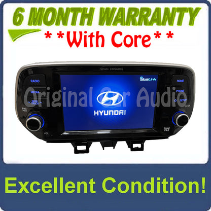 2019 - 2022 Hyundai Tucson OEM Touch Screen Multi Media Apple Car Play Android Auto AM FM SAT HD Radio Receiver - ANALOG