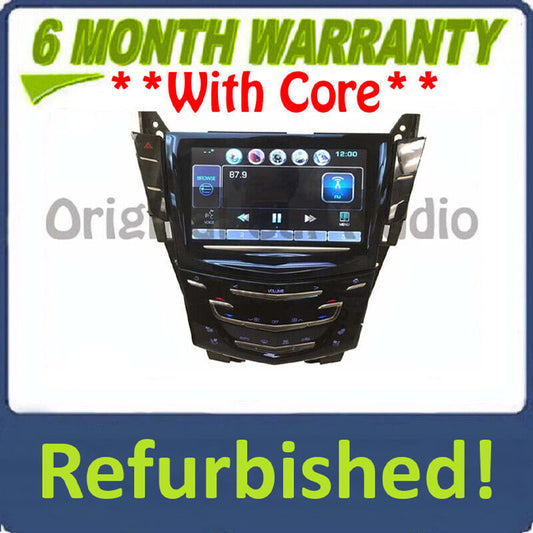 Refurbished 2013 - 2019 Cadillac ATS CTS XTS Navigation Bluetooth Touch Screen Display Control Panel Unit With Heated and Cooled Seat Options