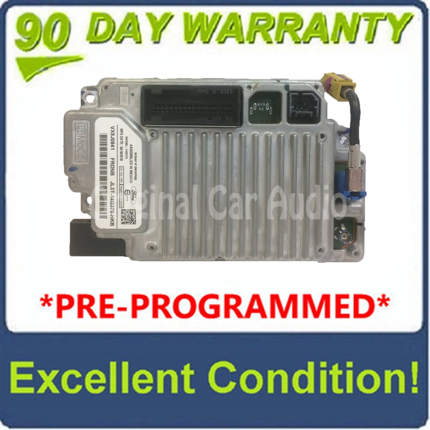 PRE-PROGRAMMED 2016 - 2020 Ford F-150 OEM Radio Sync APIM Module Sync 3 Gen 3 Non-Navigation