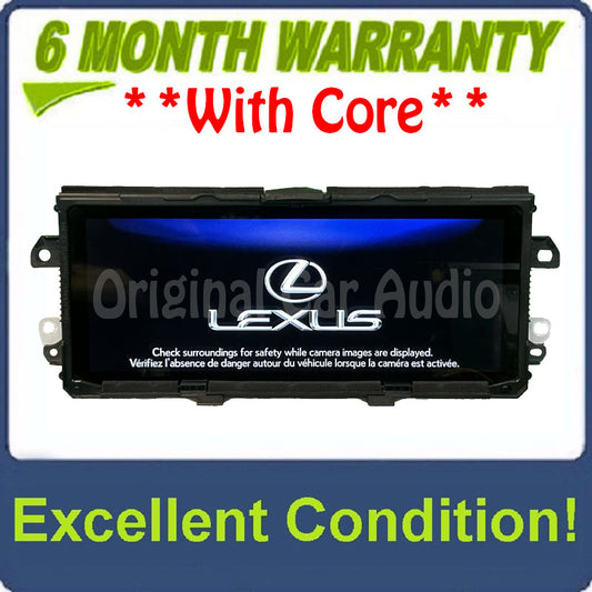 2016 - 2017 Lexus LS460 OEM Radio Info Dash Display Screen