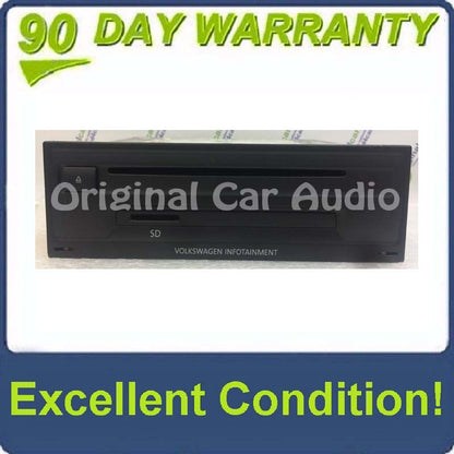 2017 - 2018 VW Volkswagen Golf GTI OEM Infotainment Multimedia SD Card CD Player MIB STD2