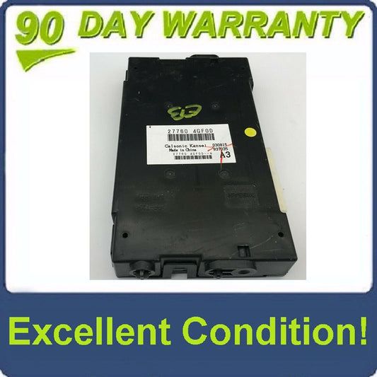 2016 - 2019 Infiniti Q50 OEM Body Climate Control Module ECU Computer