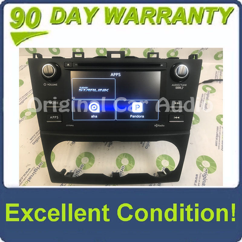 2018 Subaru Forester OEM AM FM HD Radio CD Player Receiver CF759UL