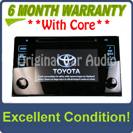 2019 - 2020 Toyota Prius OEM Radio CD Player Display Screen Receiver 510425
