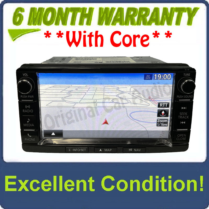 2016 - 2018 Mitsubishi Outlander OEM Radio Receiver Touch Screen Navigation Display Unit