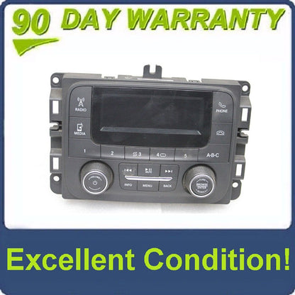 2017 - 2020 Ram 1500 OEM AM FM Radio Media Receiver VP1 NA SXM